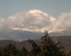Mount Fuji from Owakudani, Japan